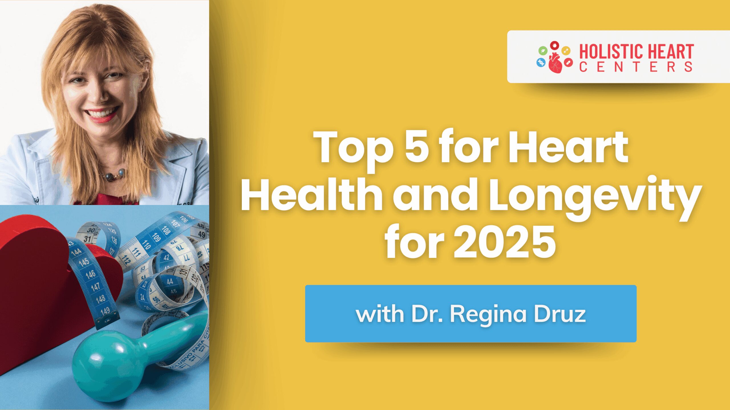 Ep. 8: Top 5 Heart Health & Longevity Strategies for 2025 — with Dr. Regina Druz, MD, MBA, FACC, FMCP-M, integrative cardiologist 8 Ep. 8: Top 5 Heart Health & Longevity Strategies for 2025 — with Dr. Regina Druz, MD, MBA, FACC, FMCP-M, integrative cardiologist